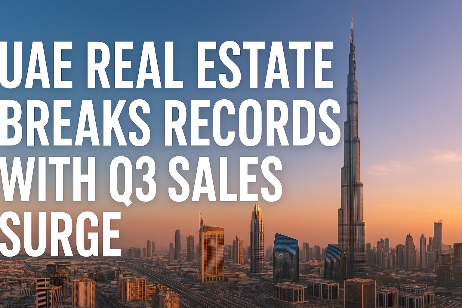 Real Estate Breaks Records